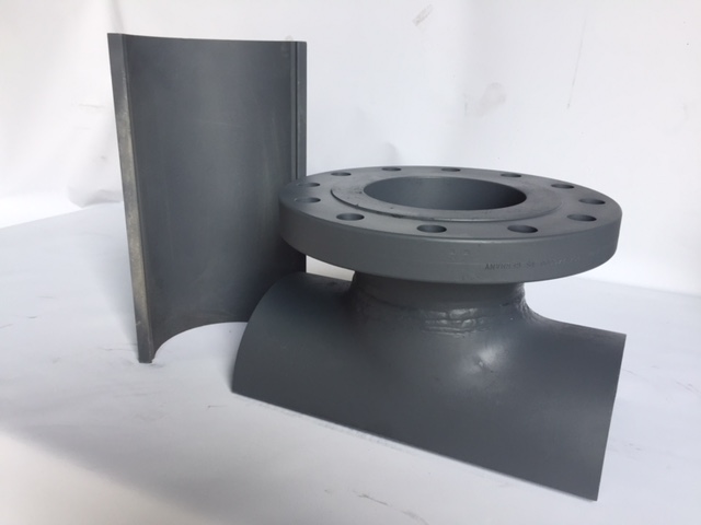 [ST12X8C1] SPLIT TEE 12 X 8 IN CL 150