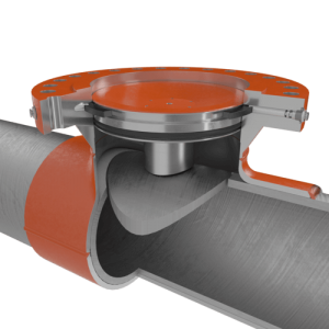SPLIT TEE 12 X 4 IN CL 300 UNILOCK